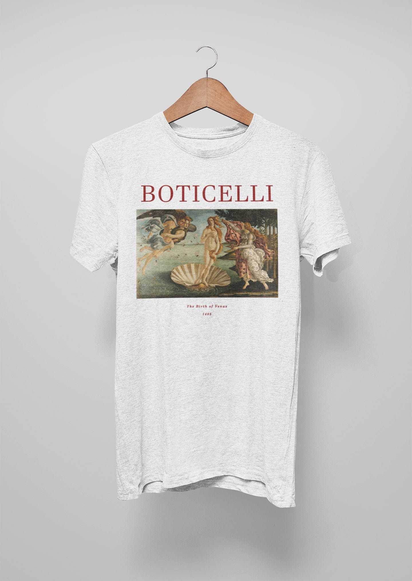 Die Geburt Von Venus Botticelli T-Shirt - Premium Qualität Barock Strozzi Caravaggio Carracci Reni Die Geburt Von Venus Botticelli T-Shirt - Premium Qualität Barock Strozzi Caravaggio Carracci Reni von PurpleBananaCo