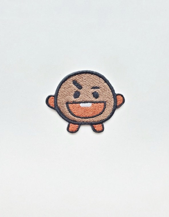 Bts Shooky Aufnäher Zum Aufbügeln Für Tragetaschen, T-Shirts, Hüte, Jeans, Mäntel Und Etc von PurpleEmbroideries