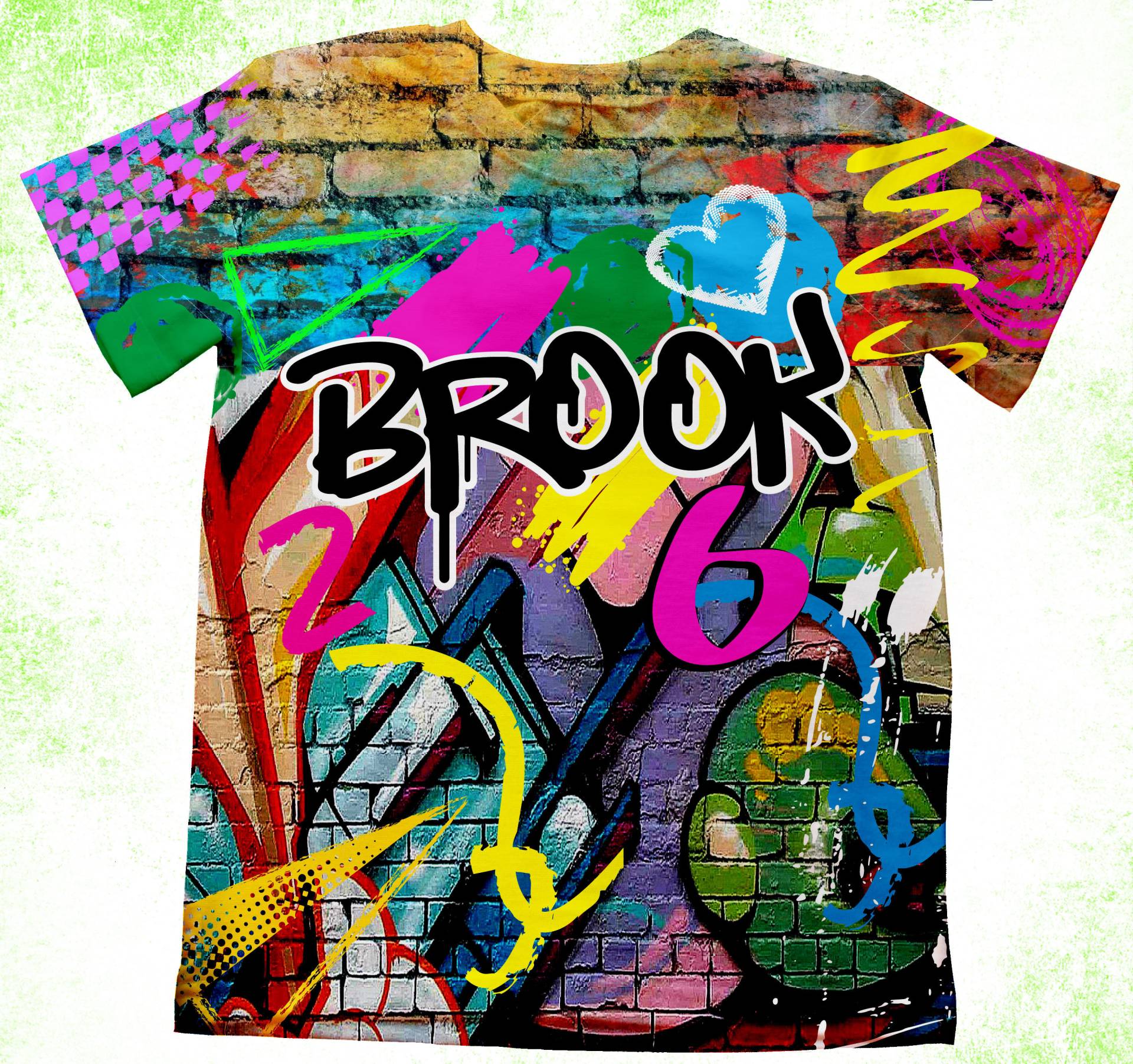 Graffiti Geburtstag Shirt/Grunge Party T-Shirt/Graffiti Geburtstagsparty/street Art T-Shirt/Spray Paint Party/Graffiti Hip Hop Shirt/Geschenk von PurpleRoseHouse