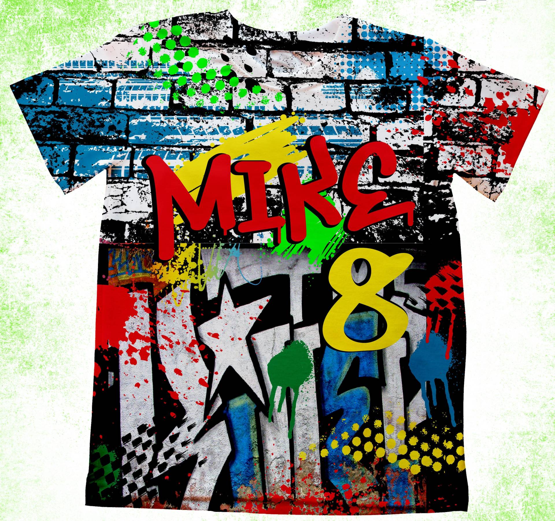 Hip Hop Geburtstagsshirt/Grunge Party T-Shirt/Graffiti Geburtstagsparty/street Art T-Shirt/Spray Paint Party/Graffiti Shirt/Two Legit von PurpleRoseHouse