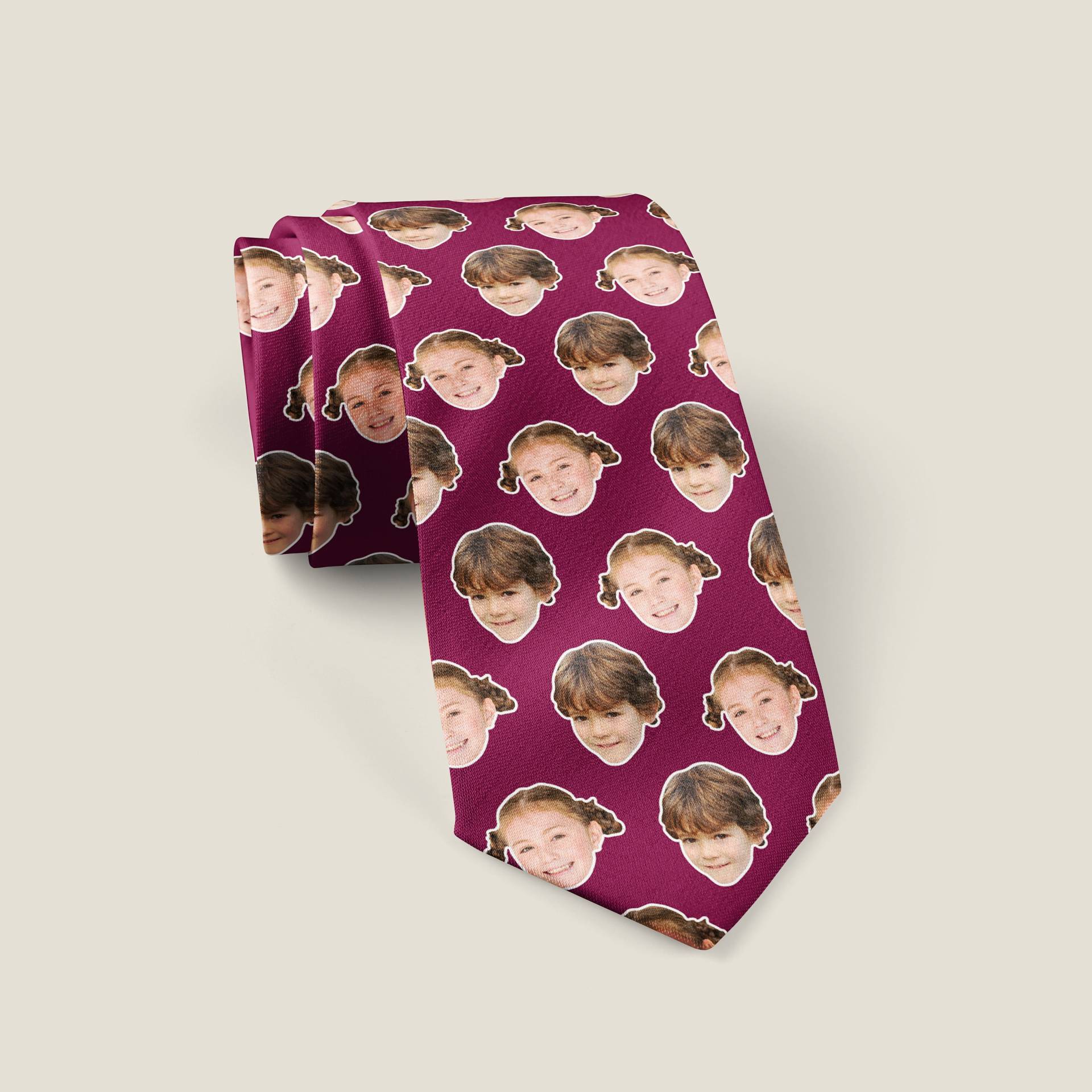Personalisierte Foto-Krawatte, Kindergesichter Auf Einer Krawatte, Krawatte Für Gesichter, Vatergeschenke, Geschenke Von Kindern, Vatertagsgeschenke von PurpleRoseHouse