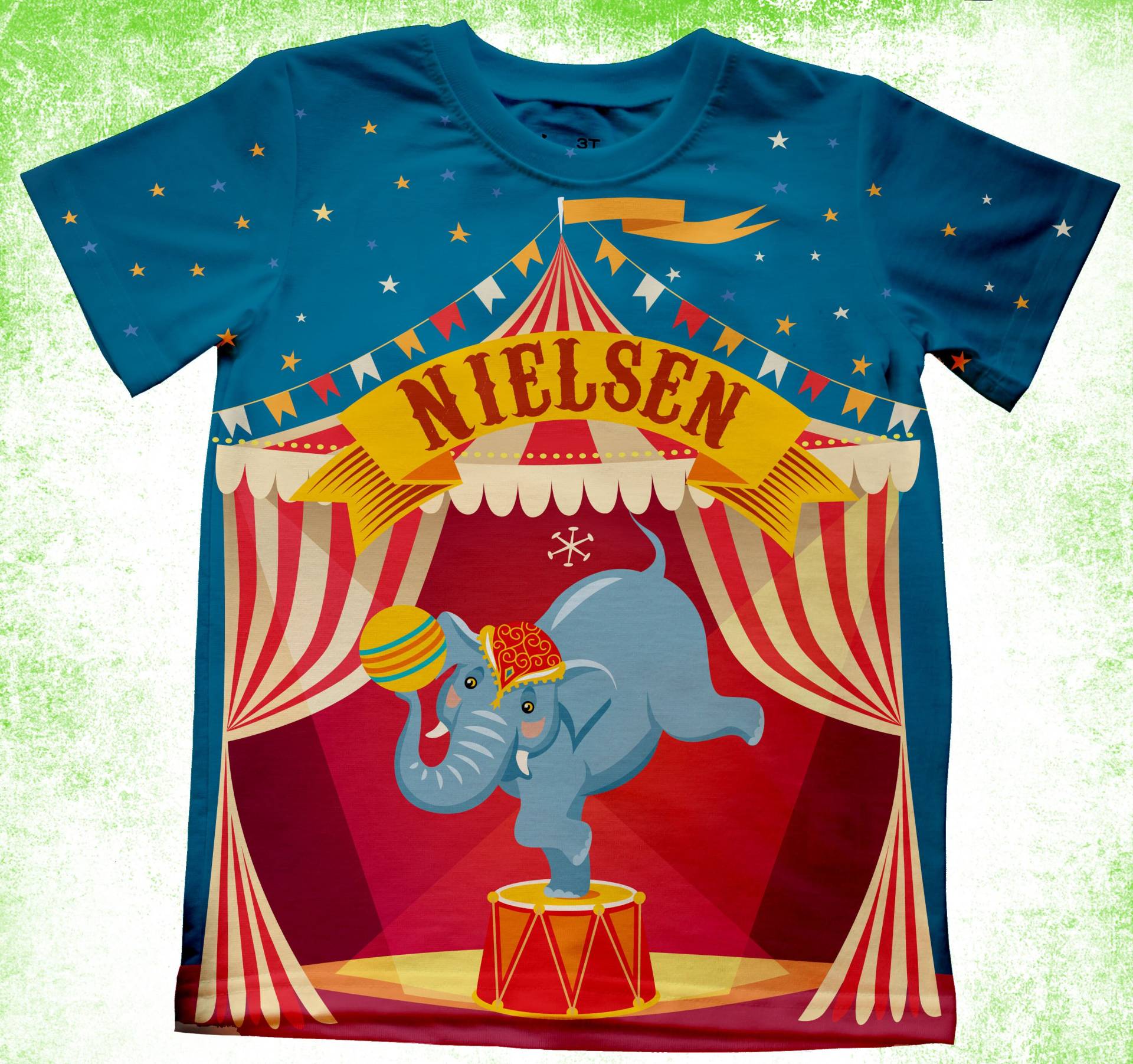 Zirkus Geburtstag Shirt/Personalisierte Elefant T-Shirts/Kindergeburtstag Shirts/Onesie, Jugend® Und Erwachsene Shirts/Familie Shirts von PurpleRoseHouse