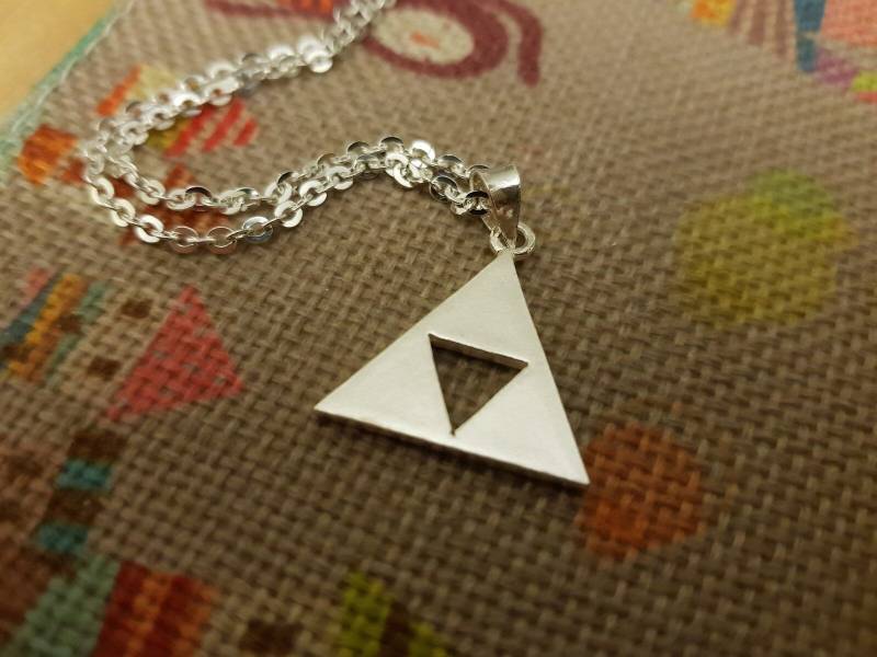 Anhänger - The Legend Of Zelda Triforce Nintendo 925 Silber Handmade Anhänger - The Legend Of Zelda Triforce Nintendo 925 Silber Handmade von PurpleSFScollections