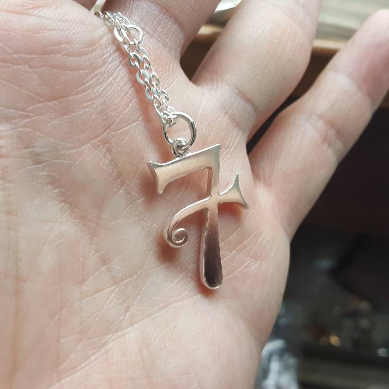 Kultige 7 - Anhänger Sterling Silber Handgemacht Kultige 7 - Anhänger Sterling Silber Handgemacht von PurpleSFScollections