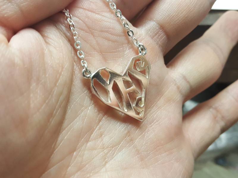 Kultige Yes - Anhänger Sterling Silber Handgemacht Kultige Yes - Anhänger Sterling Silber Handgemacht von PurpleSFScollections