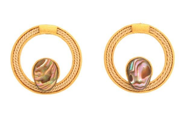 Purplee Store Abrya Earrings von Purplee Store