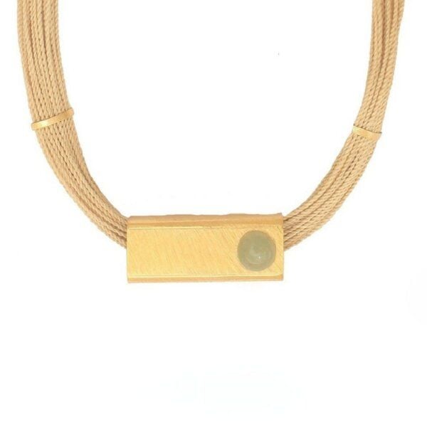 Purplee Store Orvellia Necklace-Green Quartz stone von Purplee Store