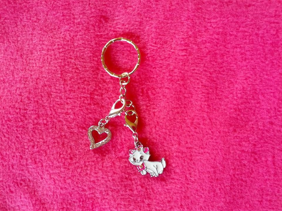 Katzen Schlüsselanhänger von Purpleponypets