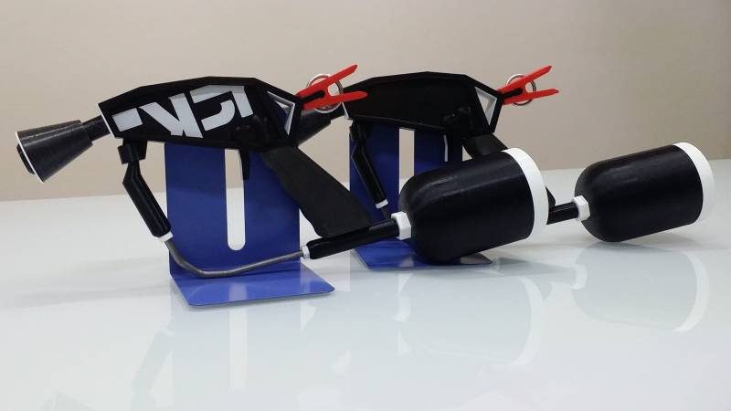 Kensa Splat Dualies - 3D Gedruckt von PurplepumaPrints