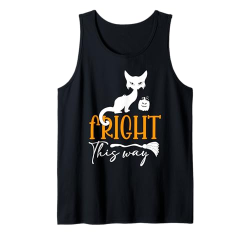 Niedliche Halloween-Katzenliebhaber – schwarze Katze Halloween Katze Mama Papa Tank Top von Purranormal Black Cat Apparel.USA