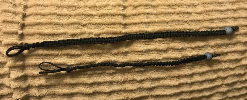 Einfache Schwarze Hanf Armband Einfache Schwarze Hanf Armband von PurrfectlyCrafted