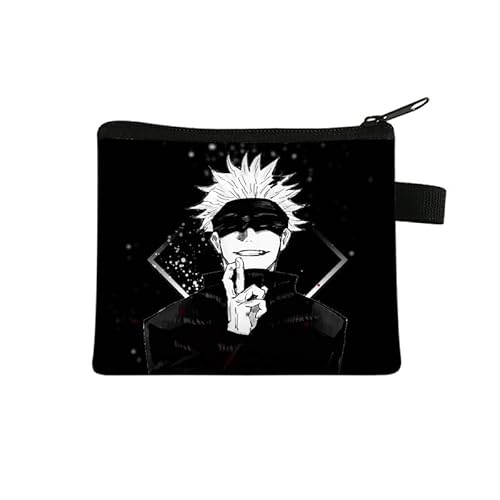 Puruuige Anime Geto Suguru Münzbörse für Kinder, Gojo Satoru Wickeltasche, Itadori Yuji Druck Geldbörse Geldbörsen Anime Münzbeutel Geschenke, Typ 15, 13.5 x 11CM, Kartenhalter Puruuige Anime Geto Suguru Münzbörse für Kinder, Gojo Satoru Wickeltasche, Itadori Yuji Druck Geldbörse Geldbörsen Anime Münzbeutel Geschenke, Typ 15, 13.5 x 11CM, Kartenhalter von Puruuige