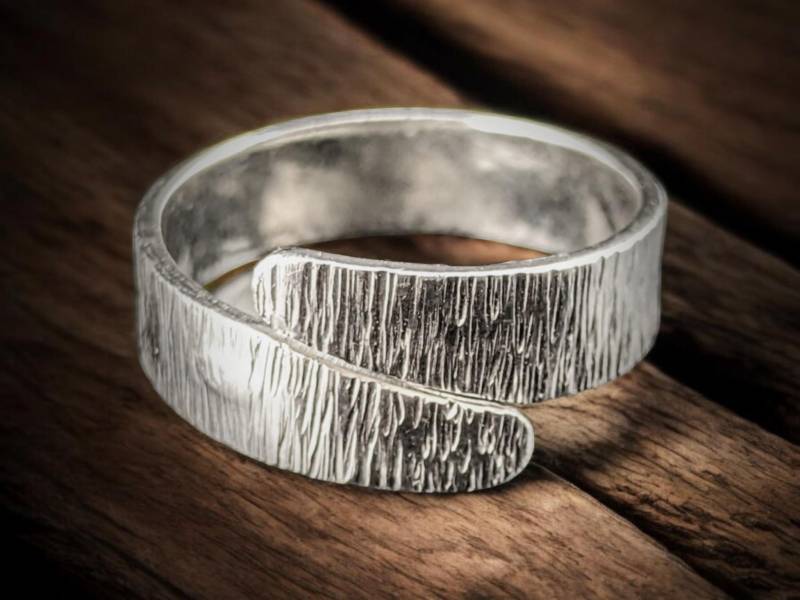 935Er Silberring - Verstellbar Anpassbar Männerring Frauenring Verlobungsring Hochzeitsring von SilberMondSchmiede