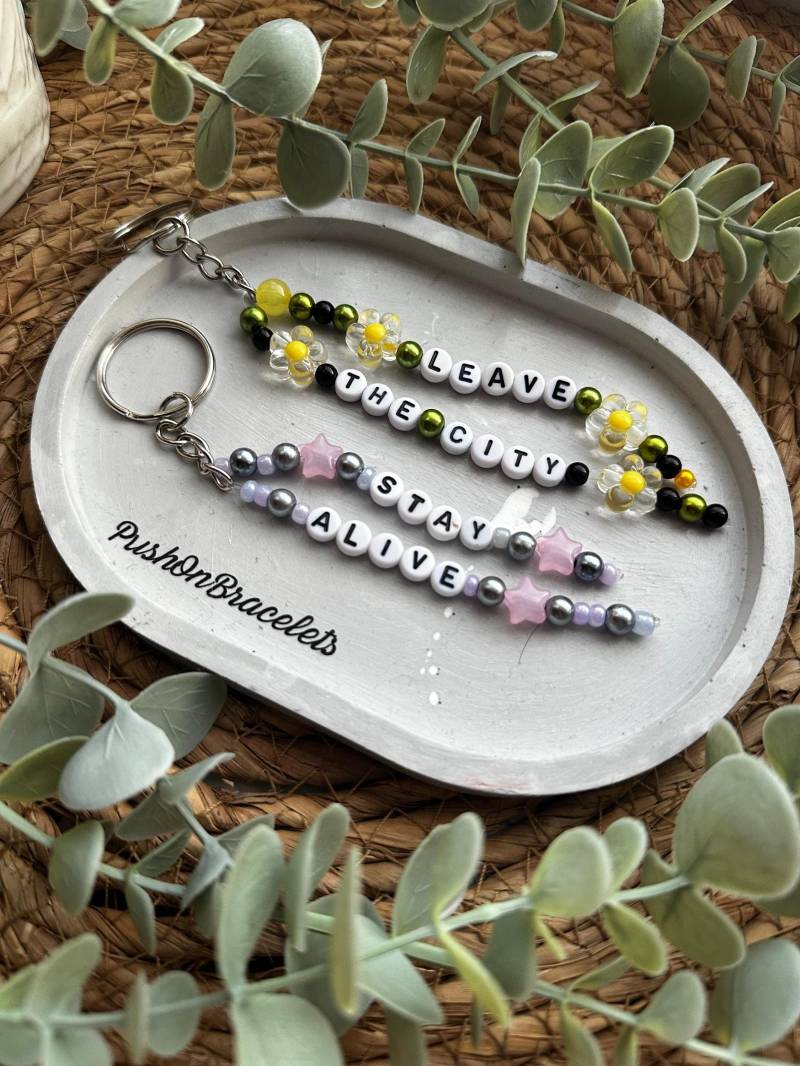 Schlüsselanhänger/Keychain Twenty One Pilots von PushOnBracelets