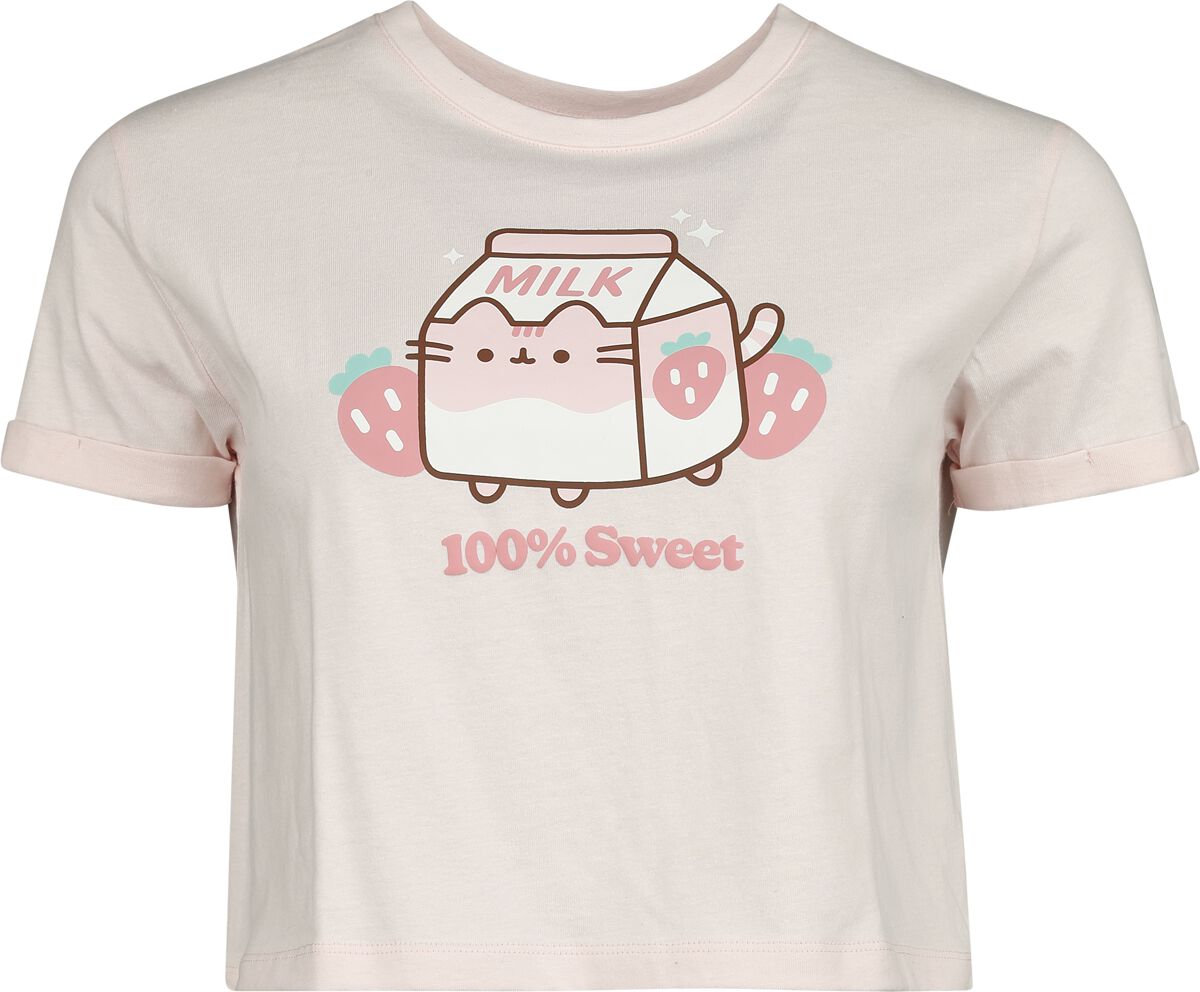 Pusheen - Anime Trikot - Strawberry - S bis XXL - für Damen - Größe XL - rosa  - EMP exklusives Merchandise! von Pusheen