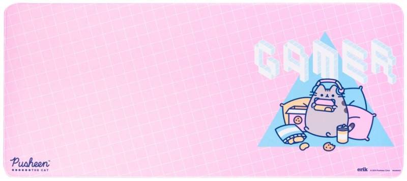 Pusheen Gamer Schreibtischunterlage multicolor von Pusheen