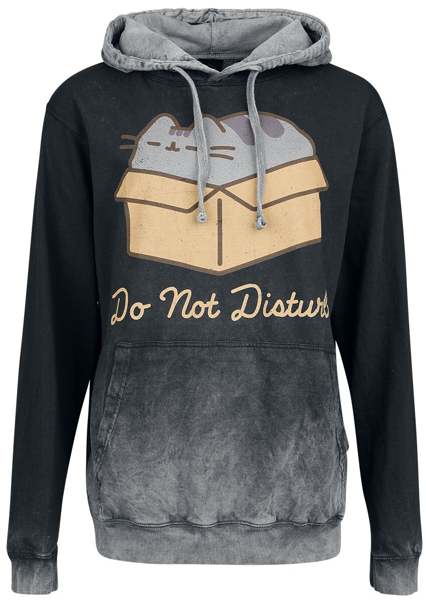 Pusheen Kapuzenpullover - Do Not Disturb - S bis XL - für Damen - Größe S - schwarz - EMP exklusives Merchandise! Pusheen Kapuzenpullover - Do Not Disturb - S bis XL - für Damen - Größe S - schwarz - EMP exklusives Merchandise! von Pusheen