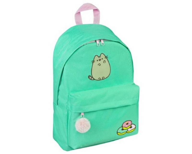 Pusheen Kinderrucksack Kinder Backpack mit großem Hauptfach alltagstauglicher Rucksack von Pusheen