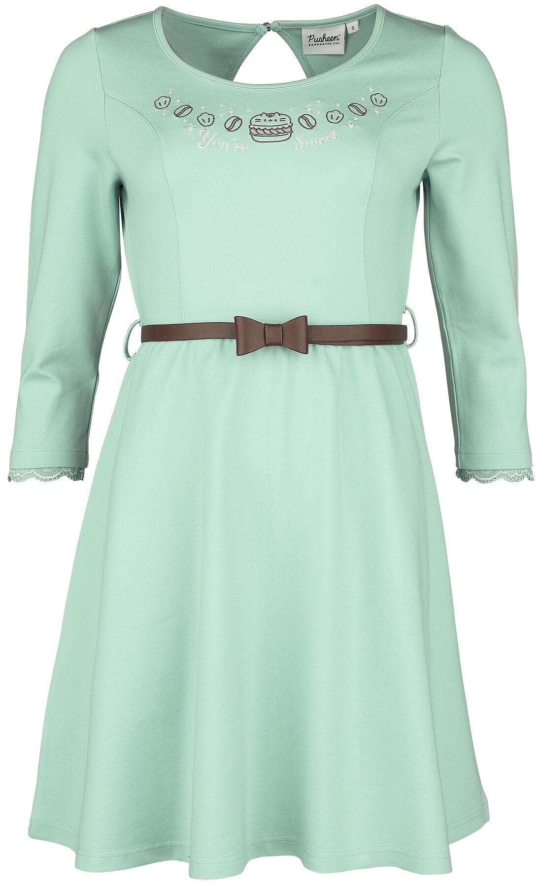 Pusheen Meowcaron Kurzes Kleid mint in M von Pusheen