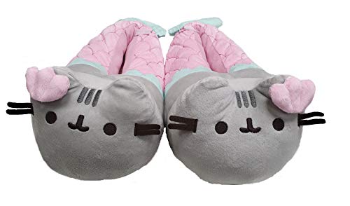 Pusheen Damen Purrmaid Hausschuhe, Pink, Rose, 42.5 EU von Pusheen