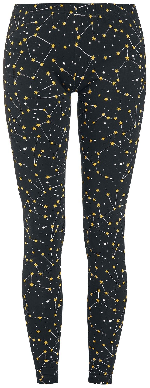 Pussy Deluxe Celestial Stars Leggings Leggings schwarz in S von Pussy Deluxe