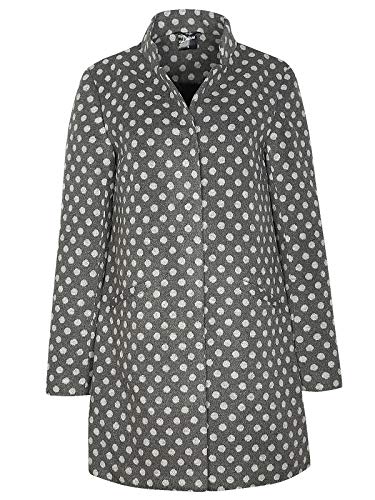 Pussy Deluxe Dotties Kurzmantel Grau, Größe:M von Pussy Deluxe