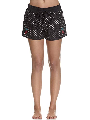 Pussy Deluxe Minimal Dots Girl Boardshorts Black Allover, Größe:S von Pussy Deluxe