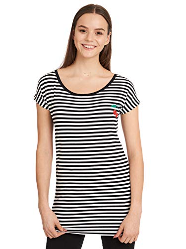 Pussy Deluxe Stripes Loose Damen Loose-Shirt, Größe:L von Pussy Deluxe