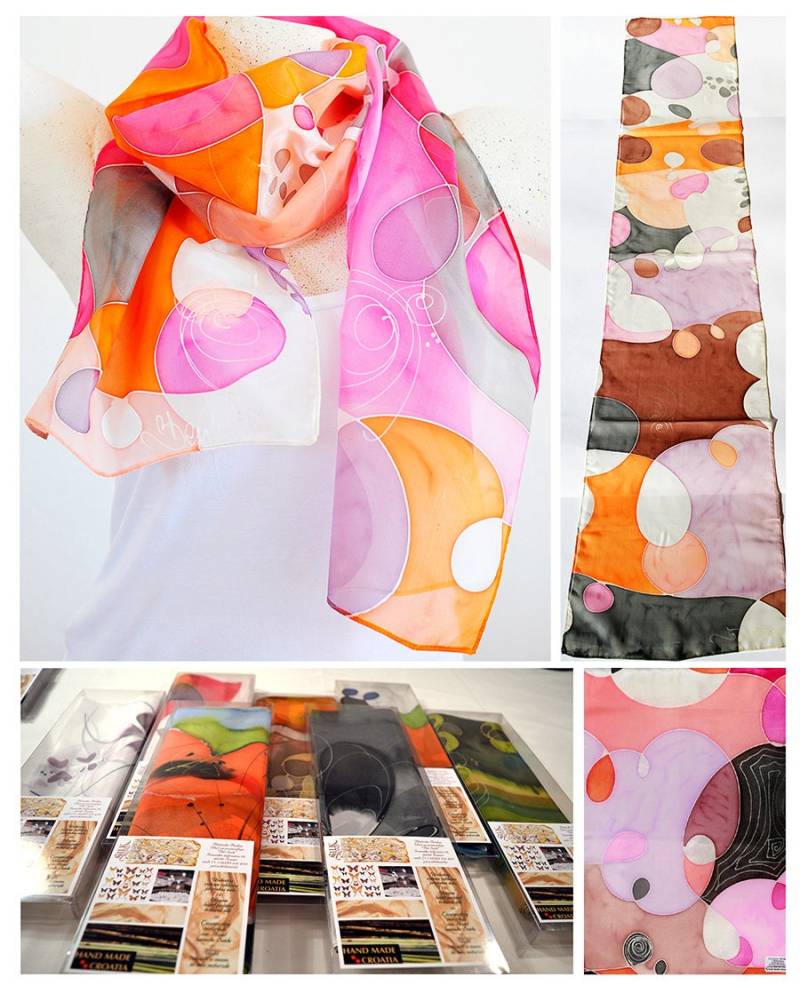 Seide Schal, Handgefertigt, Einzigartige, Seide-Zubehör, Geschenkidee, Schöne Moderne Geschenk Für Sie, 100 % Seide Schal, Handgefertigt, Einzigartige, Seide-Zubehör, Geschenkidee, Schöne Moderne Geschenk Für Sie, 100 % von PutSvile