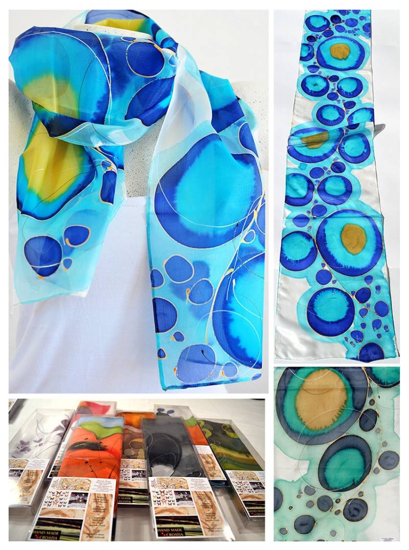 Seidenschal, Handarbeit, Unikat, Seide Zubehör, Geschenk-Idee, Schöne Moderne Schal, Geschenk Für Sie, 100 % Seidenschal, Handarbeit, Unikat, Seide Zubehör, Geschenk-Idee, Schöne Moderne Schal, Geschenk Für Sie, 100 % von PutSvile