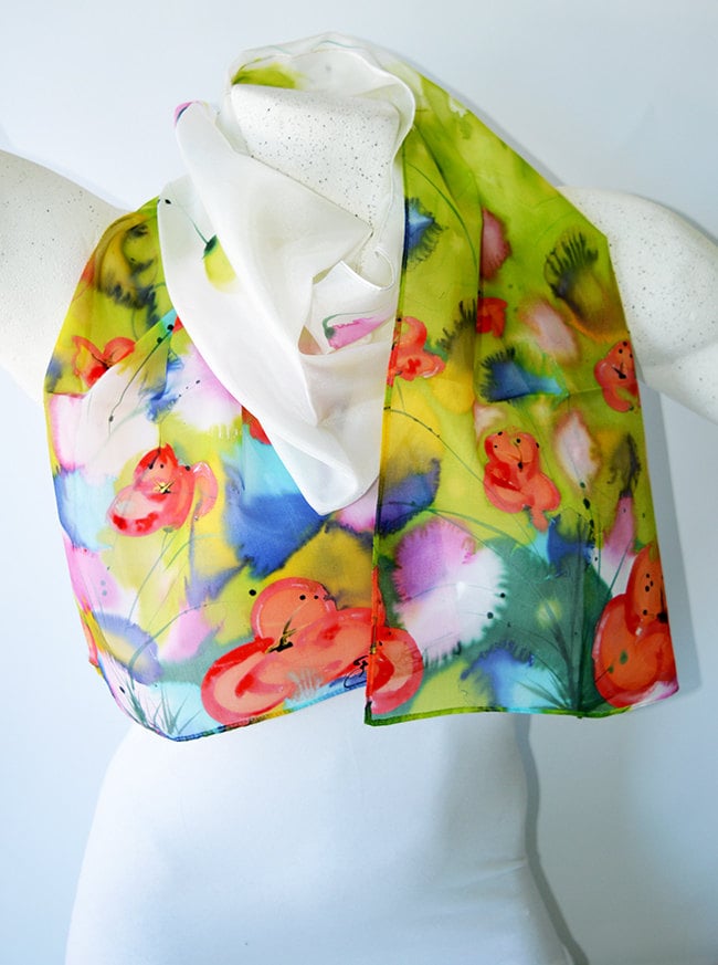 Seidenschal, Handarbeit, Unikat, Seide Zubehör, Geschenk-Idee, Schöne Moderne Schal, Geschenk Für Sie, 100 % Seidenschal, Handarbeit, Unikat, Seide Zubehör, Geschenk-Idee, Schöne Moderne Schal, Geschenk Für Sie, 100 % von PutSvile