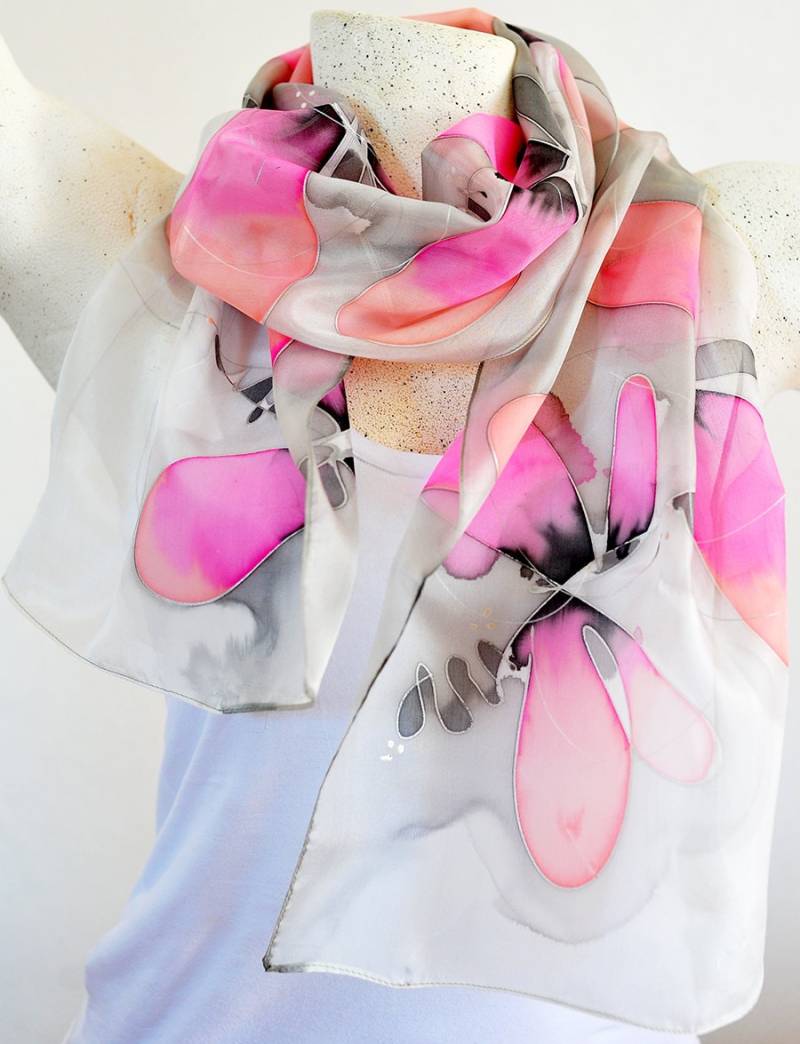 Seidenschal, Handarbeit, Unikat, Seide Zubehör, Geschenk-Idee, Schöne Moderne Schal, Geschenk Für Sie, 100 % Seidenschal, Handarbeit, Unikat, Seide Zubehör, Geschenk-Idee, Schöne Moderne Schal, Geschenk Für Sie, 100 % von PutSvile