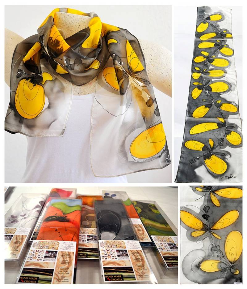 Seidenschal, Handgefertigt, Einzigartig, Seide Zubehör, Geschenkidee, Schöne Moderne Schal, Geschenk Für Sie, 100 % Seidenschal, Handgefertigt, Einzigartig, Seide Zubehör, Geschenkidee, Schöne Moderne Schal, Geschenk Für Sie, 100 % von PutSvile