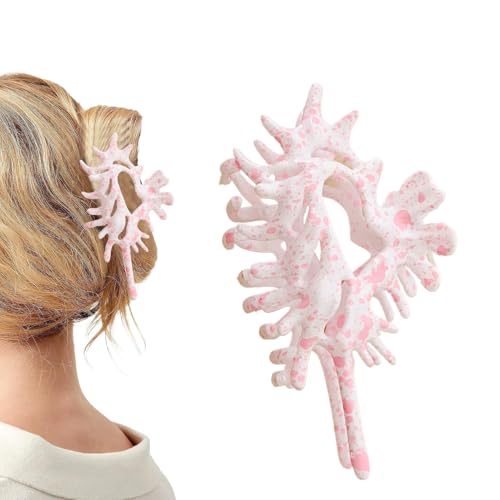 Haarklammer, Haarklammer für Damen, rutschfest, starker Halt, Haarspangen für dickes und dünnes Haar, Haar-Styling-Zubehör für Sommer, Strandurlaub Haarklammer, Haarklammer für Damen, rutschfest, starker Halt, Haarspangen für dickes und dünnes Haar, Haar-Styling-Zubehör für Sommer, Strandurlaub von Puwaiio
