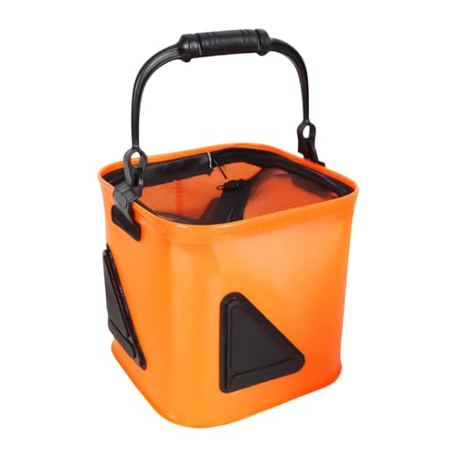 Puwaiio Minnow Eimer, Faltbarer Angeleimer-Organizer, Fischausrüstungsboxen für Teich, Salzwasser, Küste, Crappie, See, Tiefsee, Süßwasser Puwaiio Minnow Eimer, Faltbarer Angeleimer-Organizer, Fischausrüstungsboxen für Teich, Salzwasser, Küste, Crappie, See, Tiefsee, Süßwasser von Puwaiio