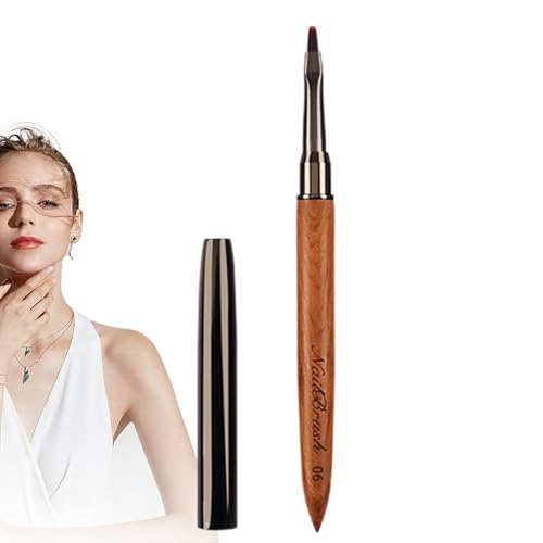 Puwaiio Nagellack-Pinsel | Nageldesign-Malpinsel | Sandelholzpinsel für lange Linien, dünne Details, feines Zeichnen, Design, Heimgebrauch und Profi Puwaiio Nagellack-Pinsel | Nageldesign-Malpinsel | Sandelholzpinsel für lange Linien, dünne Details, feines Zeichnen, Design, Heimgebrauch und Profi von Puwaiio