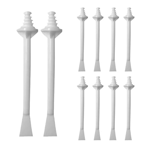 Puwaiio Nasenwachs-Sticks | 10 Stück Nasenhaar- -Applikatoren – für Männer und Frauen, Enthaarungswerkzeuge für Reisen, Autoreisen, Camping, Schlafsaal, Zuhause, Ferienwohnung von Puwaiio