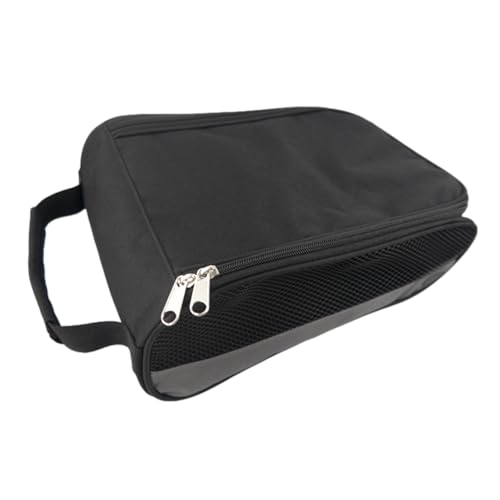 Puwaiio Schuhtasche mit Reißverschluss,Golfschuhtasche - Schuhtasche fürs Fitnessstudio | Wasserabweisender, belüfteter Schuhbeutel-Organizer mit Reißverschluss und Tragegriff Oben für Männer und Puwaiio Schuhtasche mit Reißverschluss,Golfschuhtasche - Schuhtasche fürs Fitnessstudio | Wasserabweisender, belüfteter Schuhbeutel-Organizer mit Reißverschluss und Tragegriff Oben für Männer und von Puwaiio