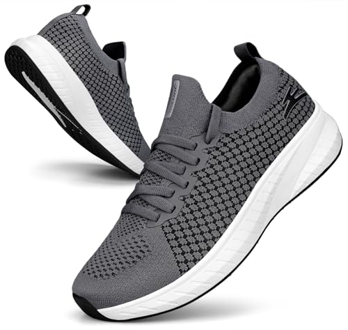 Puweco Damen Sportschuhe Laufschuhe Turnschuhe Sneaker Freizeit Straßenlaufschuhe Leichtgewichts Atmungsaktiv Fashion Walkingschuhe Outdoor Fitness Jogging von Puweco