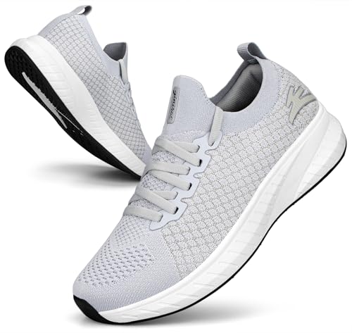 Puweco Damen Sportschuhe Laufschuhe Turnschuhe Sneaker Freizeit Straßenlaufschuhe Leichtgewichts Atmungsaktiv Fashion Walkingschuhe Outdoor Fitness Jogging von Puweco