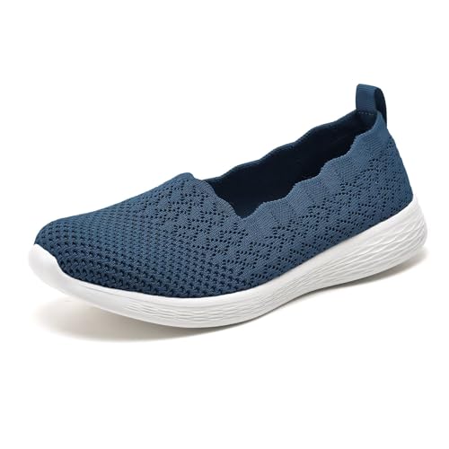 Puxowe Damen Slip On Sneaker Leichte Atmungsaktiv Sportschuhe Turnschuhe Bequem Freizeitschuhe Walking Schuhe Outdoor Fitness 42 EU Light Blue Weit Puxowe Damen Slip On Sneaker Leichte Atmungsaktiv Sportschuhe Turnschuhe Bequem Freizeitschuhe Walking Schuhe Outdoor Fitness 42 EU Light Blue Weit von Puxowe