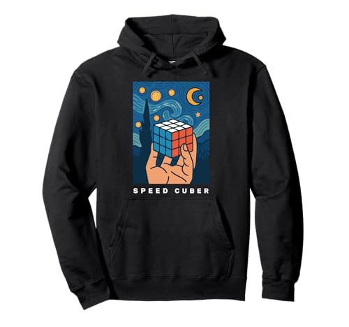 Puzzle Cube Speed Cubing Vincent Van Gogh Sternennacht Kinder Pullover Hoodie Puzzle Cube Speed Cubing Vincent Van Gogh Sternennacht Kinder Pullover Hoodie von Puzzle Cube Art