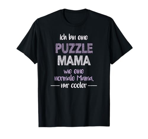 Puzzle Mama T-Shirt von Puzzle Shirts & Geschenke zum Muttertag