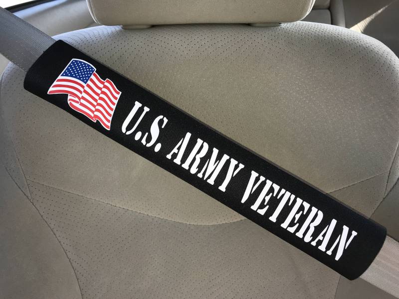 Us-Militär Army Veteran Sicherheitsgurtabdeckung von PuzzlePieceShop
