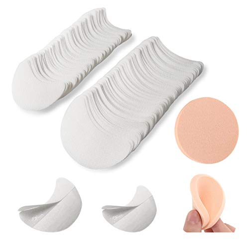 200 Stück Lidschattenschild Lidschatten Gel Pad Patches Lidschatten Schablonen, Eye Gel Pads mit Gesichtsfarbe Schwamm zur Verhinderung von Wimpernverlängerung, Tönung und Lippen Make-up Rückstand von Pwsap