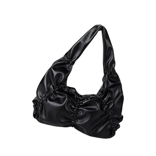 Pyasuye Einzigartige Falten Umhängetasche PU Leder Unvervielerhungspunkte Satchel Top Handtaschen Für Und Winter Mode Handtasche Mode Frauenhandtasche von Pyasuye