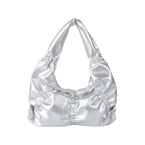 Pyasuye Einzigartige Falten Umhängetasche PU Leder Unvervielerhungspunkte Satchel Top Handtaschen Für Und Winter Mode Handtasche Mode Frauenhandtasche von Pyasuye