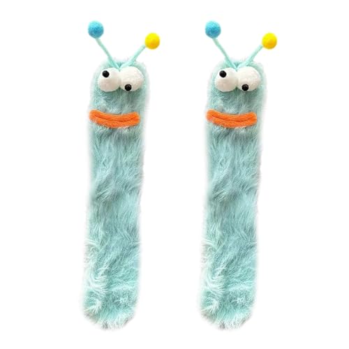 Pyasuye Gemütliche Weiche Warme Socken Lässig Nach Hause Schlaf Komfortable Winter Funn Crews Fuzzy Für Frauen Mädchen Geschenke Frauen Fuzzy Socken Grippers Velvets Booties von Pyasuye