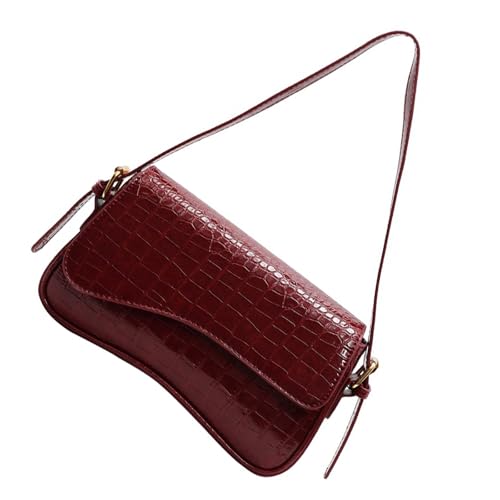Pyasuye PU Leder Messengertasche Für Frauen Handtasche Und Geldbörse Winter Crossbody Pendeln Retro Schulter Frauen Winter Schulter Handtasche Und Geldbörse PU Leder Crossbody von Pyasuye