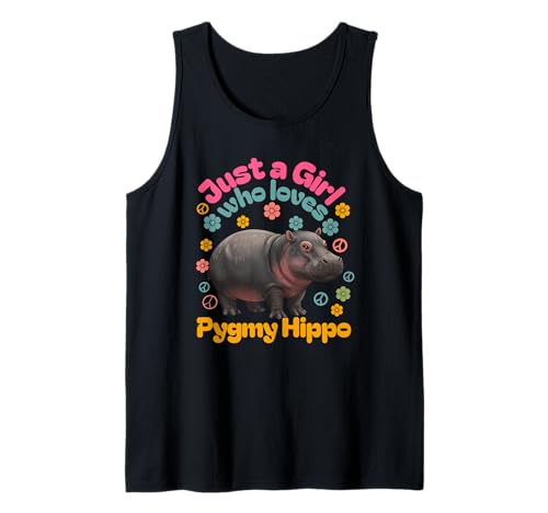 Pygmy Hippo This Girl Loves Nilpferd Tank Top Pygmy Hippo This Girl Loves Nilpferd Tank Top von Pygmy Hippo Merchandise Apparel